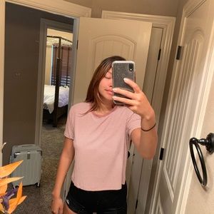 Forever 21 stripped crop top